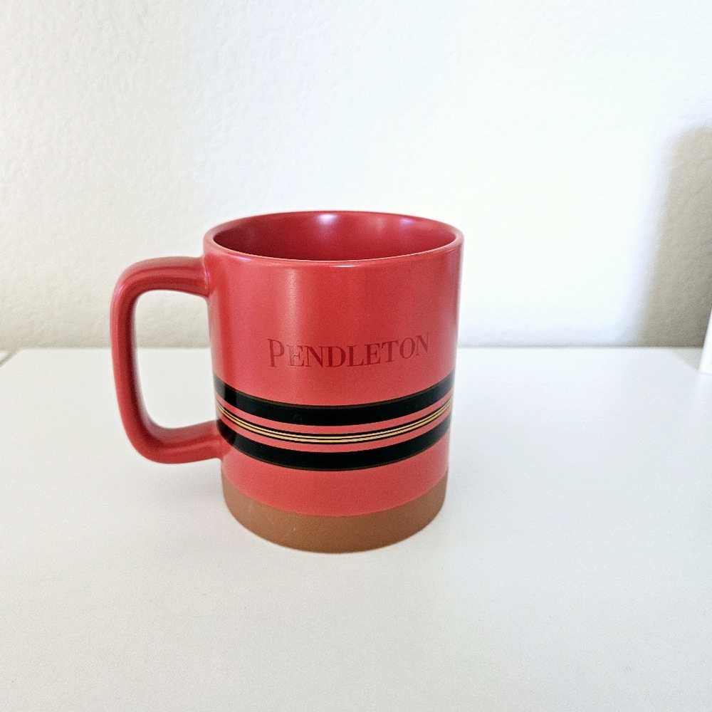 Pendleton Striped Coffee Mug New